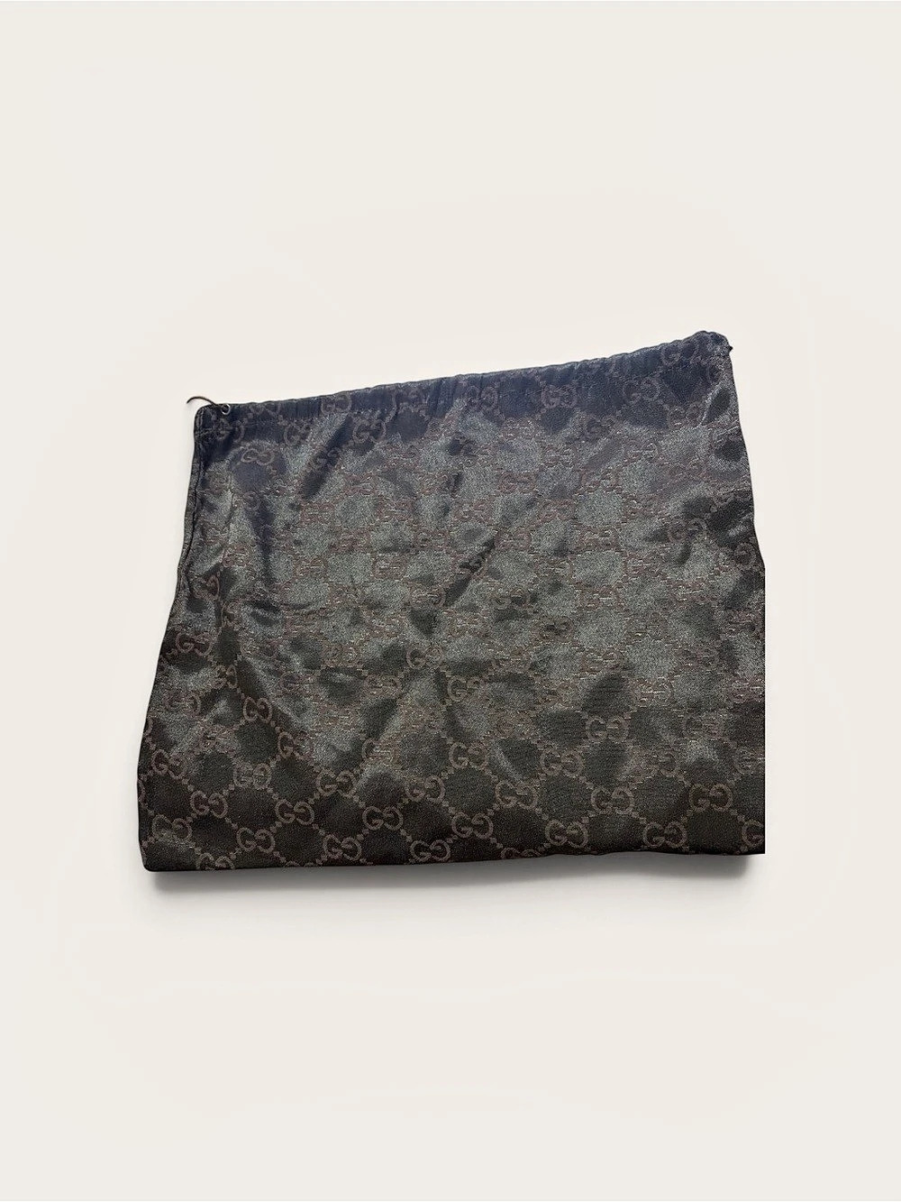 Gucci Vintage GG Monogram Satin Dust Bag
